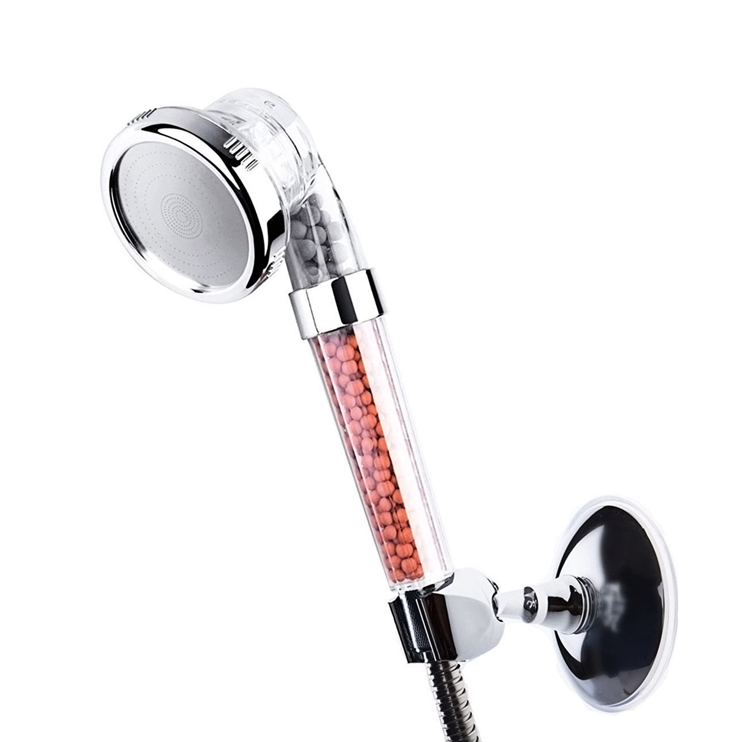 UOMERE Filtration Shower Head High Pressure Water Save Ionic Handheld